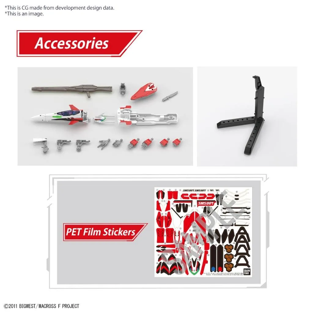 MACROSS - HG 1/100 YF-29 Durandal Valkyrie (Alto Saotome) - Model Kit